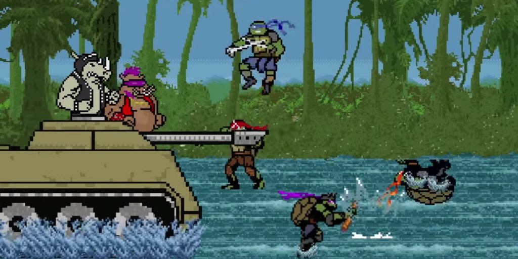 Teenage Mutant Ninja Turtles: Out of the Shadows Goes 8-Bit Cinema